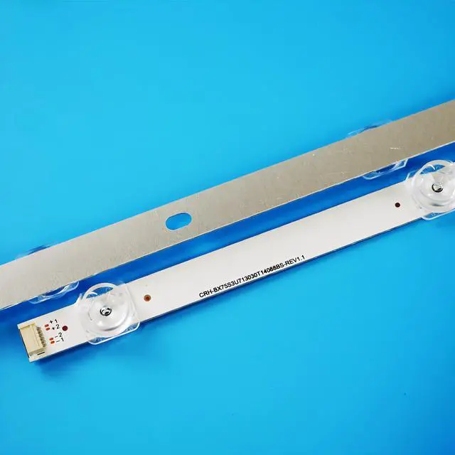 Alt view image 4 of 7 - LED Backlight Strips for Hisense 75'' TV 75R7070E2 75R6E1 75R7E2 75R6E4 75RGE | CRH-BX75S3U7130T14088BS-REV1.1, 75R6000GM, H75B7510UK, 75R6FM