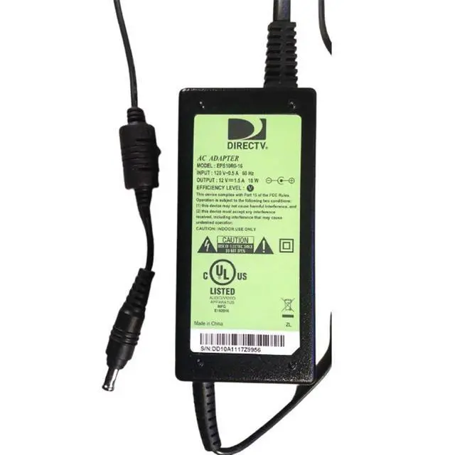 Alt view image 4 of 5 - Genuine Directv AC Adapter Power Supply Charger 12V 1.5A 18W Model: EPS10R0-16