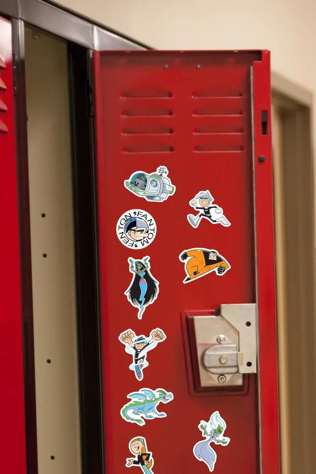 Alt view image 6 of 6 - Danny Phantom 200 Vinyl Stickers Waterproof Die-Cut Decals Laptop Scrapbook