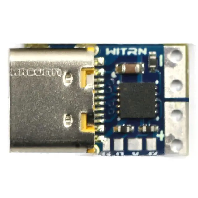Alt view image 3 of 6 - (5 Pack) USB Type C PD 28V DC Fixed Voltage Power Trigger Module 5A Type-C Female Input