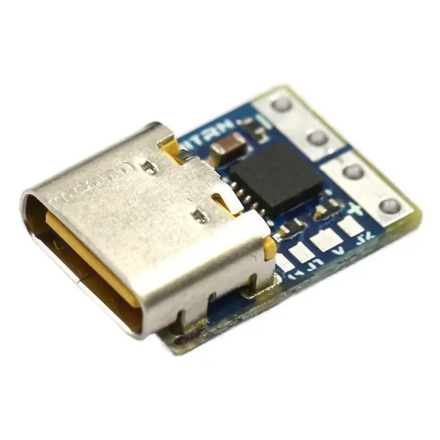 Alt view image 2 of 6 - (5 Pack) USB Type C PD 28V DC Fixed Voltage Power Trigger Module 5A Type-C Female Input