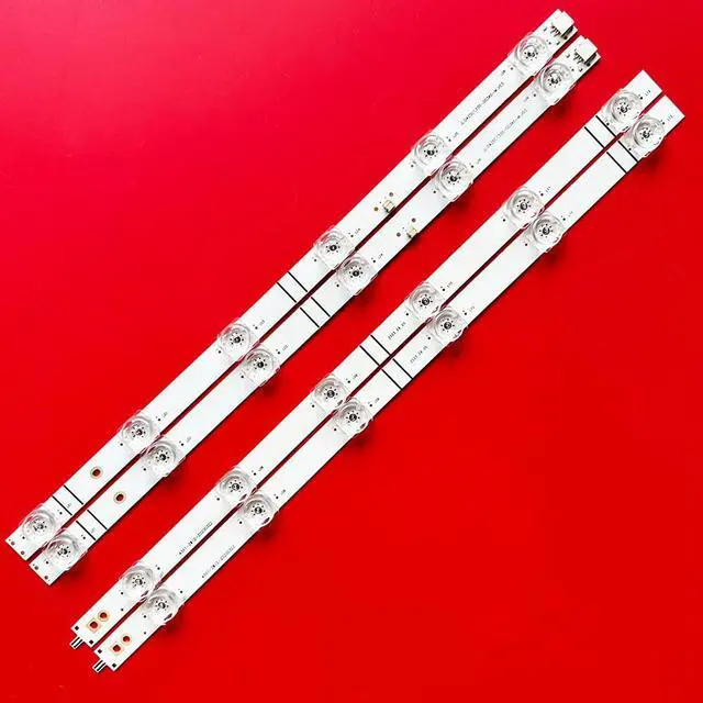 Alt view image 3 of 5 - LED Backlight Strips for Hisense JHD425X1F71-T0L1 JL.D425C1330-003AS-M_V03 CRH-BX43X13030120202BREV1.2 43H4030F3 43H5500G 43H5510G 43H5580G 43H4G 43H4D 43A4H 43A4GR 43H4000GM