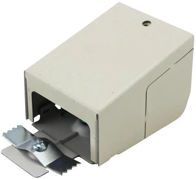 Main image of V2410C Raceway Entrance End Fitting, 2400 Series, Steel, Ivory, 1/2" & 3/4" Kos