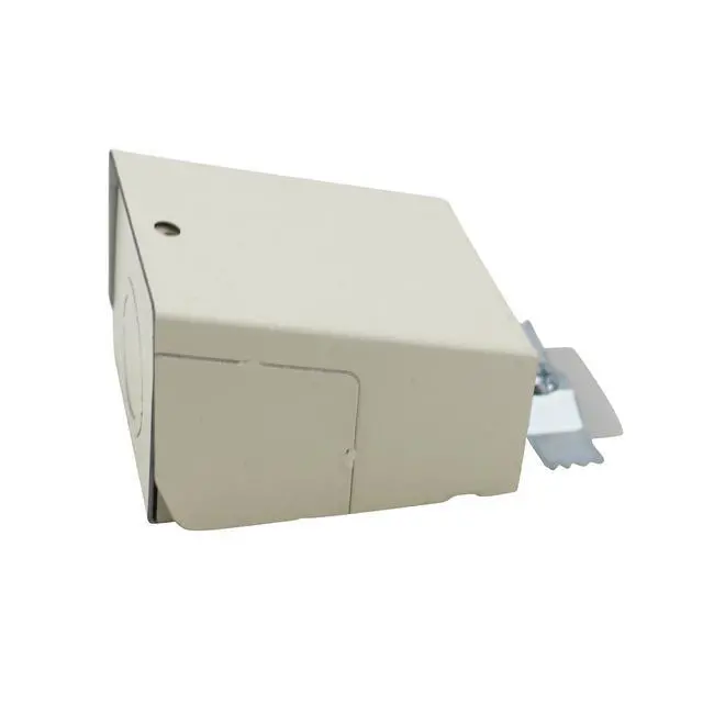 Alt view image 3 of 4 - V2410C Raceway Entrance End Fitting, 2400 Series, Steel, Ivory, 1/2" & 3/4" Kos