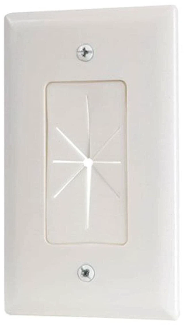 Main image of Premium Video Pass Thru Wall Plate (VH64R)