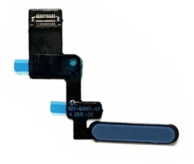 Main image of Replacement for iPad 10 2022 (10th Generation) Power Button Flex Cable for iPad 10th Gen 10.9 Inch A2696 A2757 A2777 USA (Blue)