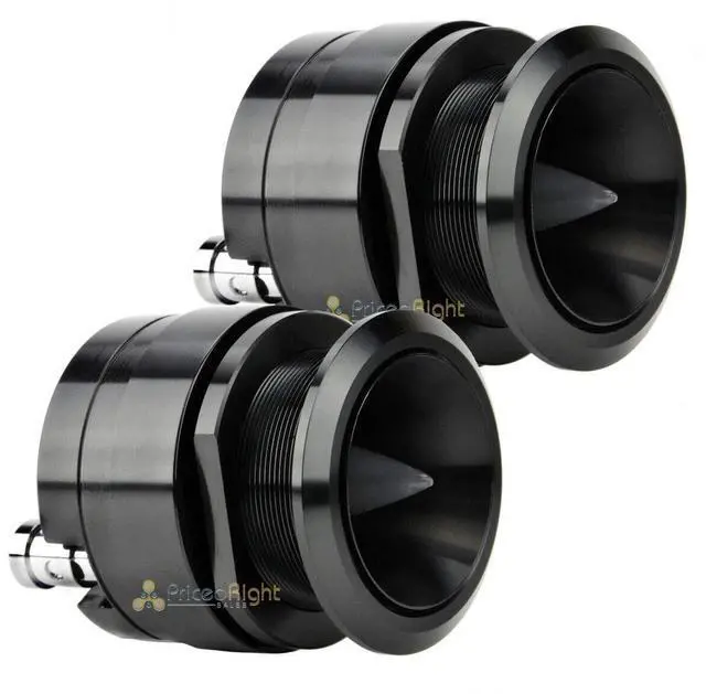 Main image of 2X Super Tweeter 500 Watts Max 1" Aluminum Titanium Bullet
