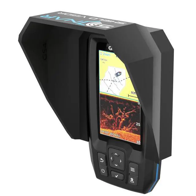 Alt view image 4 of 7 - Garmin Striker 4 Sun Visor by Sonar Shield | Made in the USA