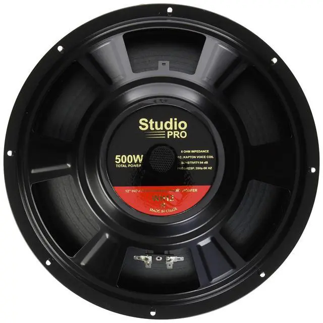 Alt view image 2 of 2 - 12 Inch Car Subwoofer Speaker - 500 Watt High Powered Car Audio Sound Component Speaker System w/ 1.5 Inch Kapton Bobbin Voice Coil, 8 Ohm, 25 oz Magnet, Cloth Edge Suspension - WH12