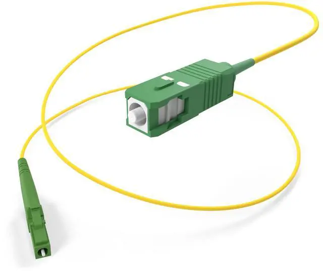 Main image of Fiber Optic Cable Single Mode 9/125 SX LC(APC)-SC(APC) 3 Meter |OS2 |SM | Simplex