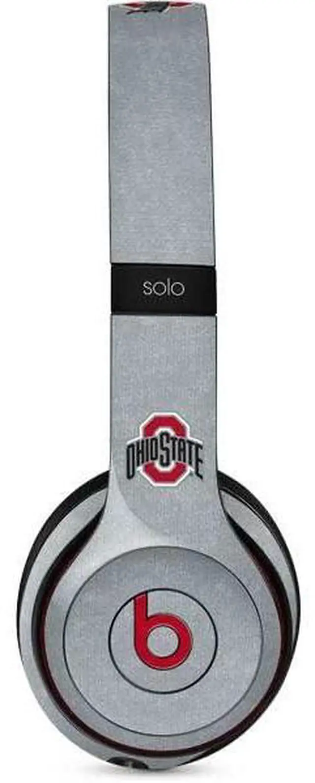 Main image of Decal Audio Skin Compatible with Beats Solo 3 Wireless - Officially Licensed Ohio State University OSU Logo Design