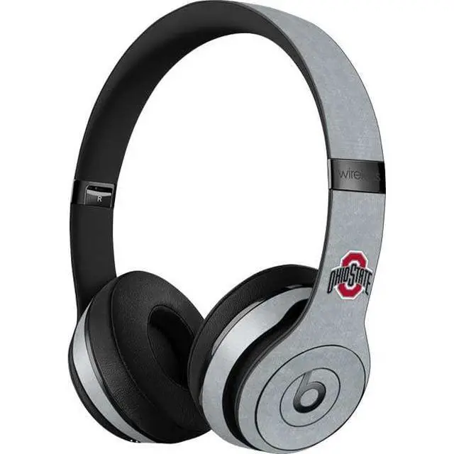 Alt view image 3 of 3 - Decal Audio Skin Compatible with Beats Solo 3 Wireless - Officially Licensed Ohio State University OSU Logo Design
