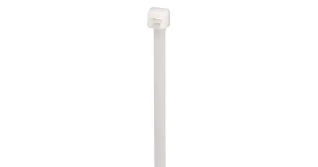 Alt view image 3 of 3 - PLT3I-C Pan-Ty Locking Tie, Intermediate, 11.4-Inch Length, Nylon 6.6, Natural (100-Pack)