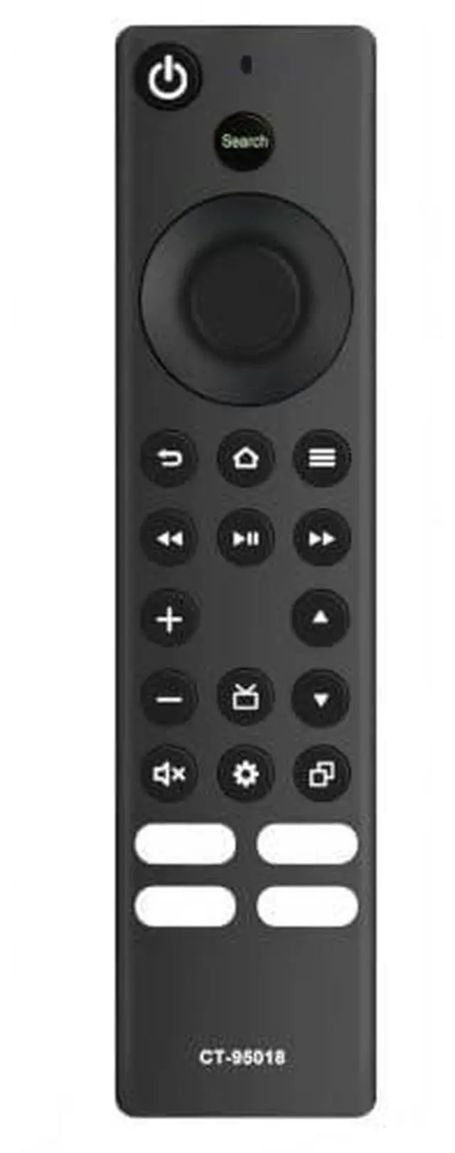 Alt view image 4 of 4 - CT-95018 TV Remote Control for Toshiba TV in Living Rooms or Rooms | Replacement Remote Compatible Models 55LF621U19 32LF221U19 43LF421U19 49LF421U19 50LF621U19 65LF711U20 43LF621U19 50LF711U20