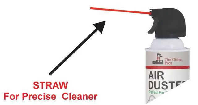 Alt view image 3 of 3 - Can Air, Compressed Canned Air, Air Duster, Can Air Duster for Computer, Electronic Keyboard Cleaner - 10oz Can - 2 Cans