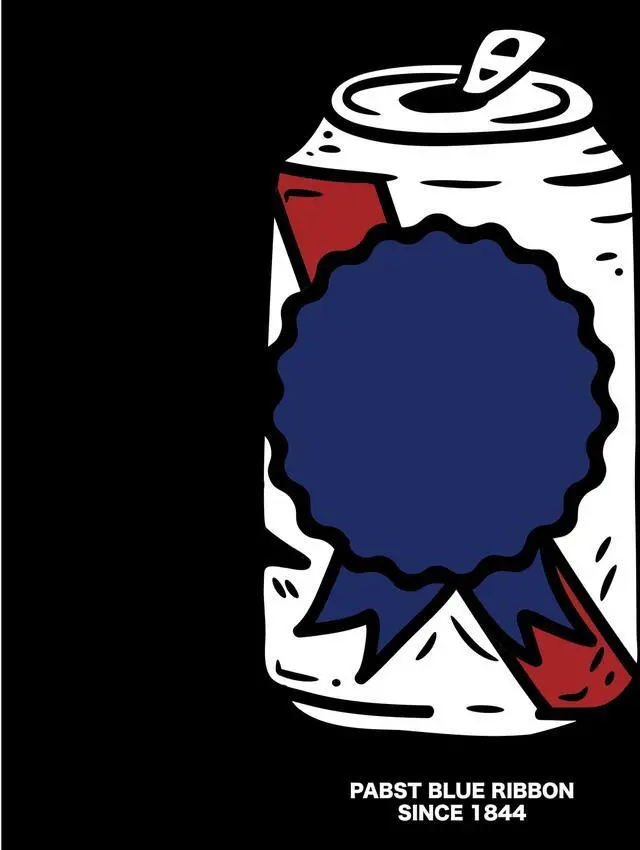 Main image of Bumper Car Sticker Set - 3 Pack (Small, Medium, Large) PBR Stickers for Beer Lovers - Indoor and Outdoor Durable Vinyl Sticker, Weather Resistant Vinyl Decals for Laptops & Coolers