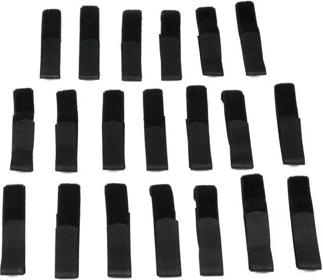 Main image of Hook and Loop Organizer WTI-156G 20 -.75 X 12 Inch, with Slot, 20-Pack