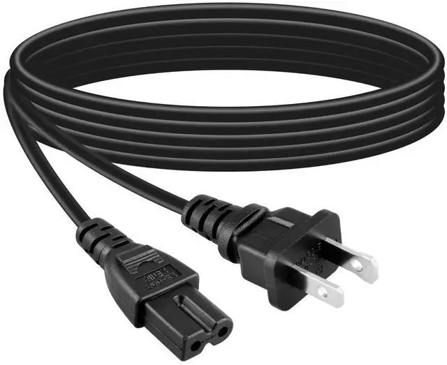 Main image of 6ft Polarized Power Cord Cable Compatible with VIZIO TV D32H-C1 D39H-D0 D43-C1 D50U-D1