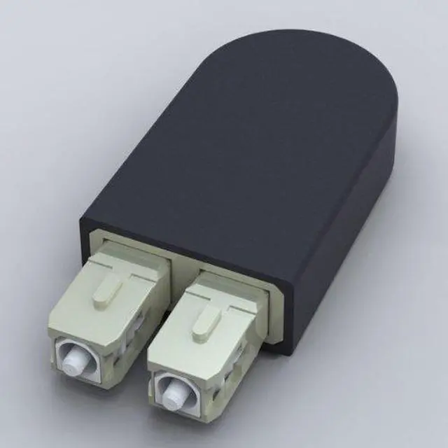 Main image of SC Fiber Optic Multimode 50/125 Loopback Adapter