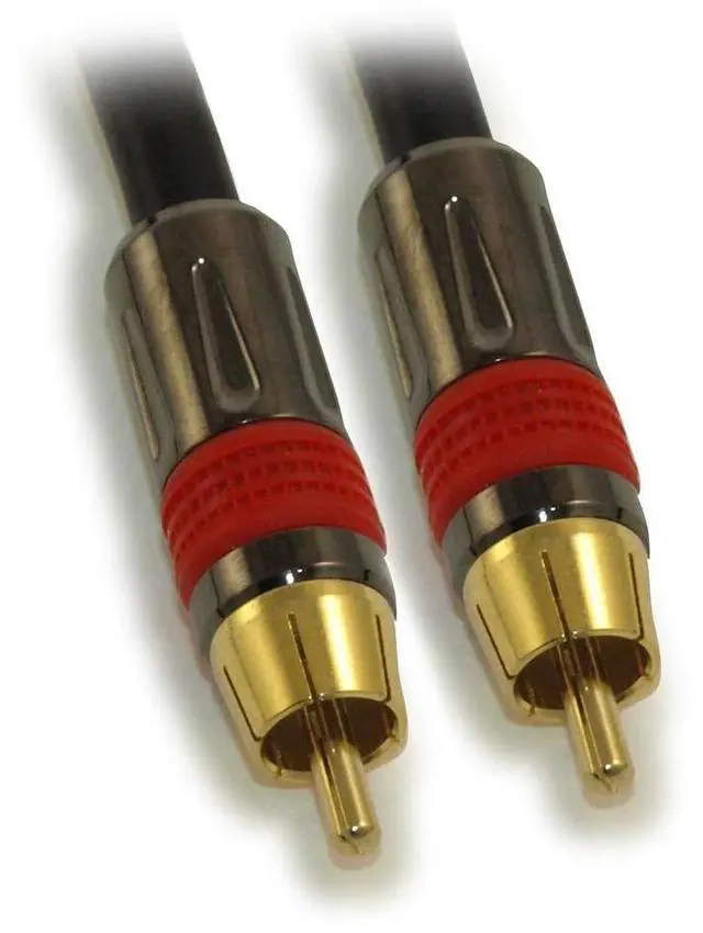 Alt view image 2 of 2 - MyCableMart 25ft 1 Wire RCA Premium Digital Audio SubWoofer/Video Cable in WALL
