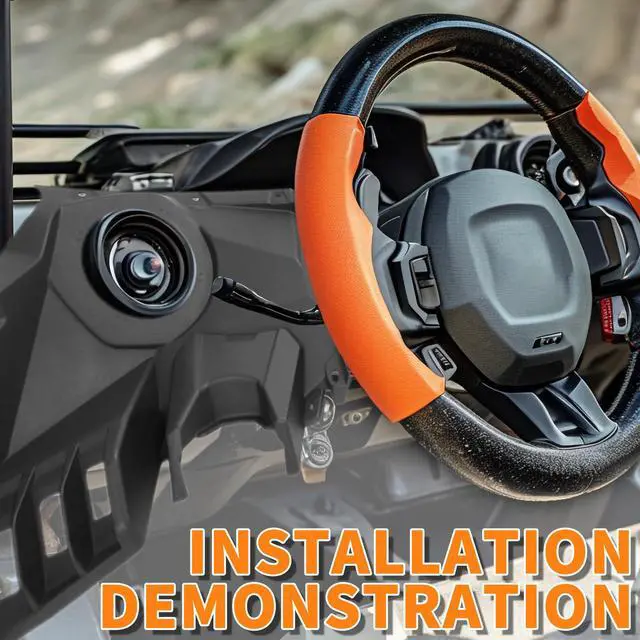 Alt view image 4 of 7 - 6.5 Inch Dash Speaker Pods Assembly Compatible with 2017-2025 Can Am Maverick X3/ X3 Max Turbo R Front Stereo Speaker Enclosure Panels (2PCS, LH+RH)