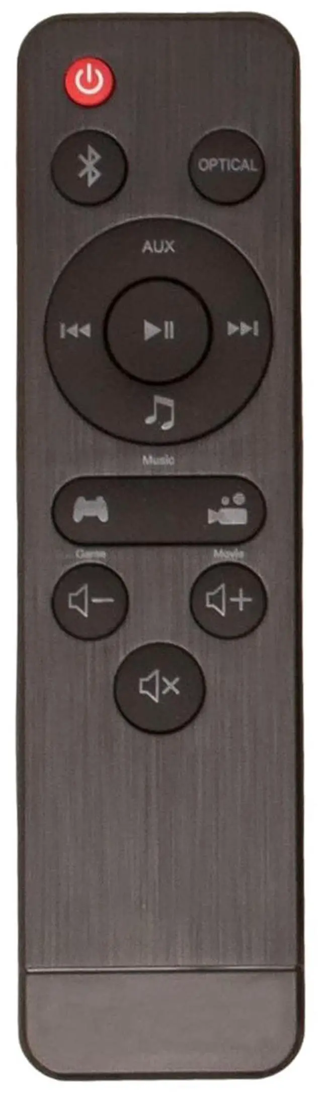 Alt view image 2 of 3 - OEM Replacement Remote Control for TaoTronics Sound bar TT-SK023 and All Series of SAKOBS Wired & Wireless Bluetooth 5.0 Stereo Soundbar