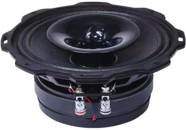Alt view image 3 of 6 - 6FCX450 2-Way Coaxial Car Speakers (Pair) 250W RMS / 500W Max, 4 Ohm, 97 dB High Sensitivity, 120Hz20kHz Frequency Response, Includes Protective Grilles