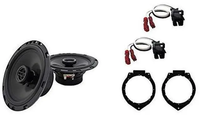 Main image of Fits Hummer H3 2006-2010 Speakers 6.5 300W Front Door Upgrade | Includes mounting adapter, direct factory replacement package, easy plug-in install, restores crisp clear sound