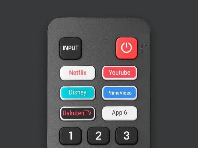 Alt view image 5 of 5 - URC4916 Replacement Remote Control Compatible with All Hisense Smart TVs | URC4916 replacement remote works with Hisense smart TVs; verify exact television model, supported functions, setup and fit