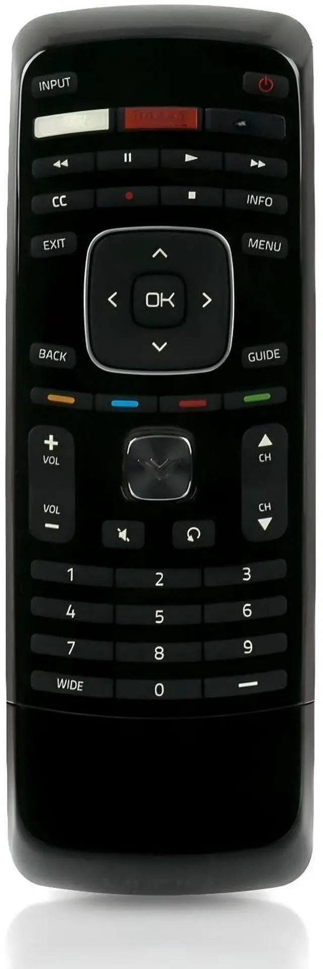 Main image of XRT110 TV Remote Control Compatible for Vizio TV | Replace Remote Control No programming or paring needed, Compatible models: E470IA0 E472VLE E500I-A0 E500I-A1 E552VLE