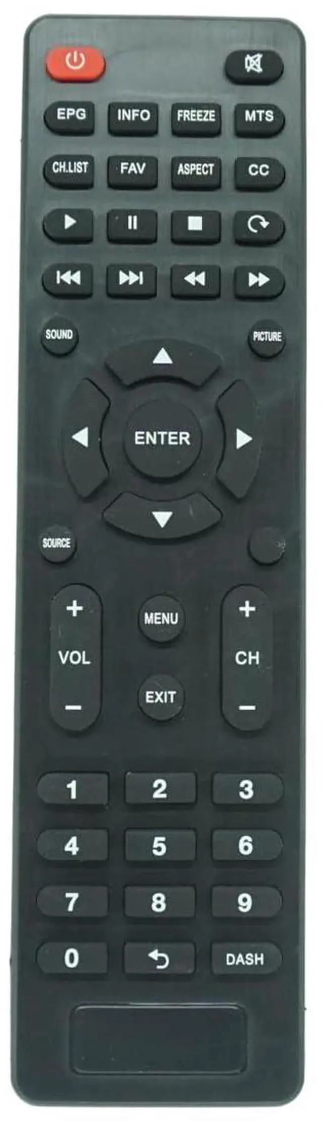 Main image of Replacement Remote for NEC MultiSync E328 E498 E558 E658 LCD Display | IR Controller