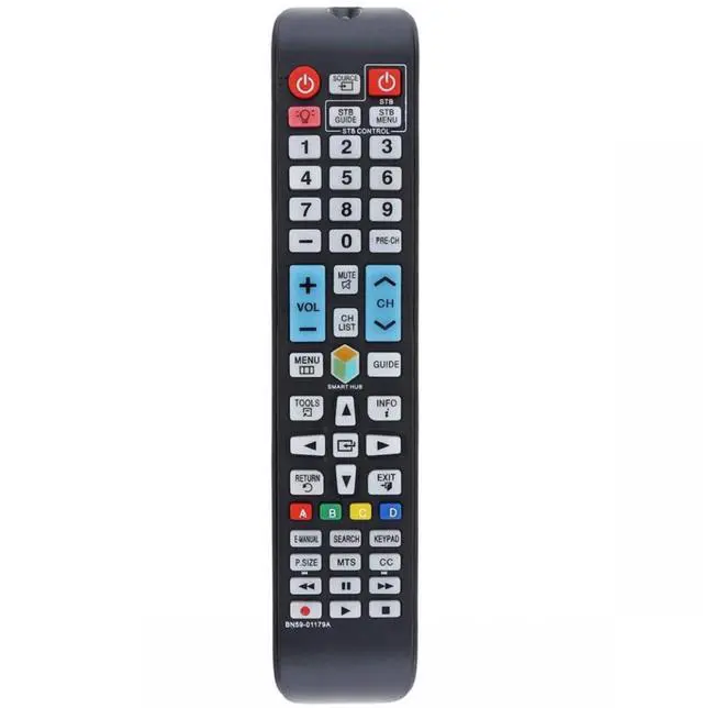 Main image of BN59-01179A TV Remote Control Compatible for Samsung TV | Replace Remote Control No programming or paring needed, Compatible models: UN32H5500AF UN32H5500AFXZA UN32H6350AF