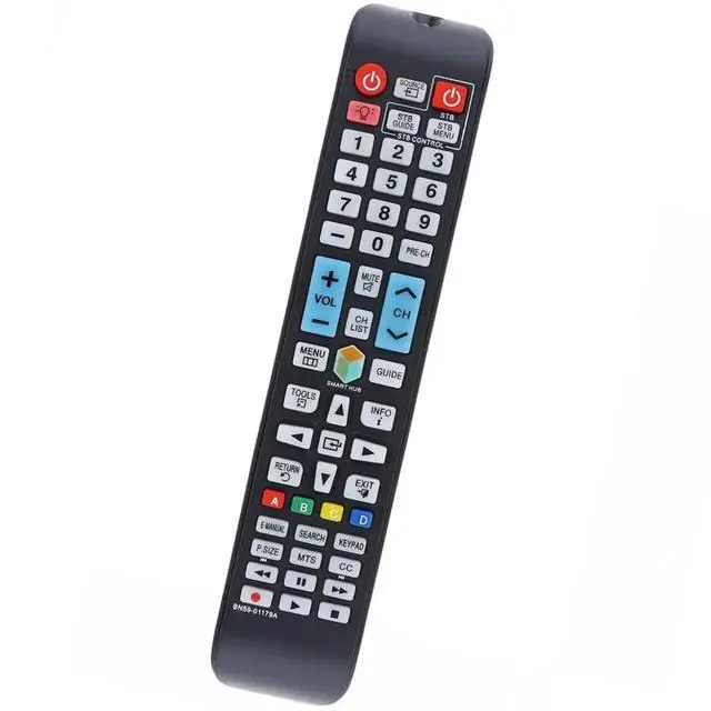 Alt view image 3 of 4 - BN59-01179A TV Remote Control Compatible for Samsung TV | Replace Remote Control No programming or paring needed, Compatible models: UN32H5500AF UN32H5500AFXZA UN32H6350AF