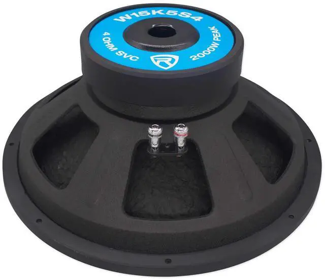 Alt view image 5 of 7 - K5 W15K5S4 15" 2000w 4 Ohm Car Audio Subwoofer Sub 500w RMS CEA Rated!, Black
