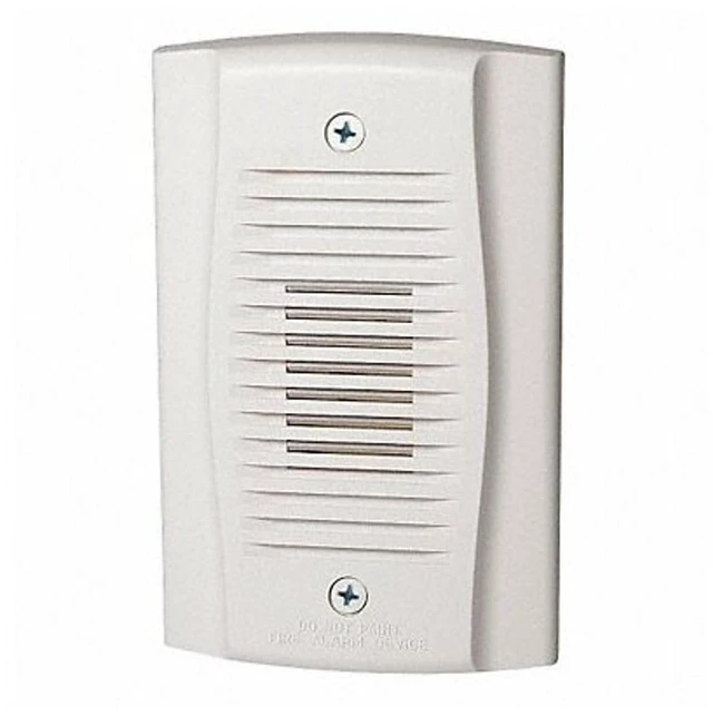 Main image of MHW SpectrAlert Mini Horn, Wall Mount, 12/24V, White