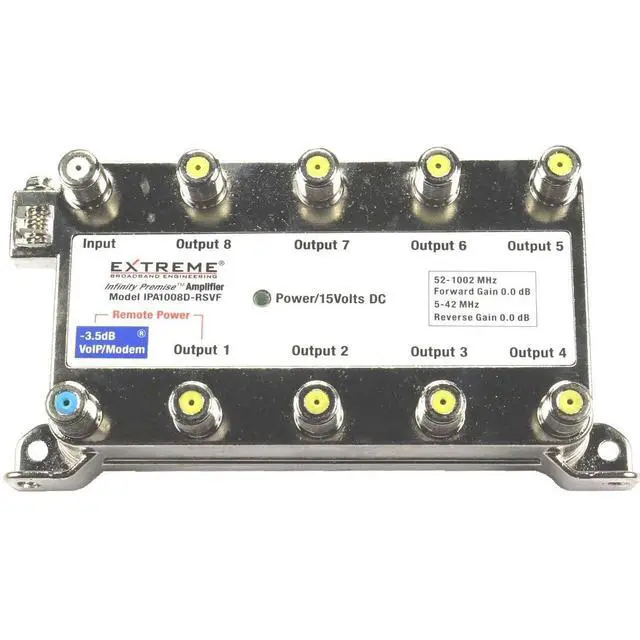Main image of Broadband IPA1008D-RSVF - 8 Way Splitter
