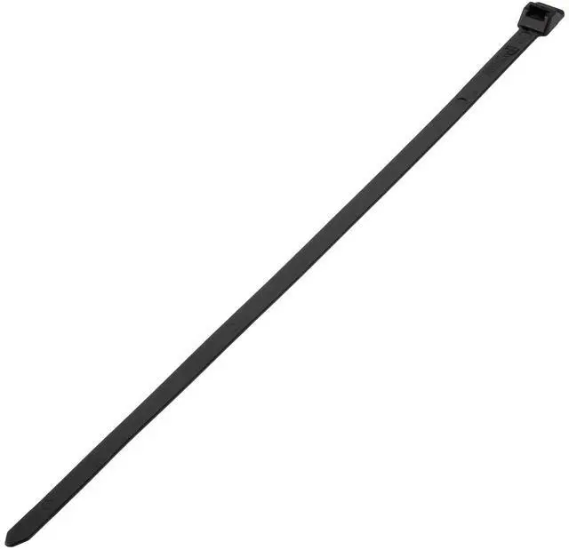 Main image of PLT5EH-C0 Cable Tie, Extra-Heavy, Weather Resistant Nylon 6.6, 20.1-Inch Length, Black (100-Pack)