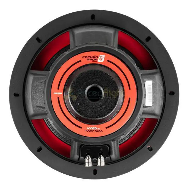 Alt view image 4 of 7 - Vega Series 8" Dual 2-Ohm High-Performance Subwoofer - 250W RMS, Enhanced Bass for Car Audio Systems, Durable Carbon Fiber Cone, Easy Install, Optimized for 2 Ohm Car Subwoofer V82DV2