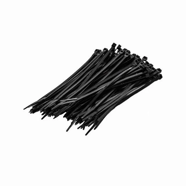 Alt view image 3 of 4 - 6 Inch Nylon UV Resistant Cable Wire Zip Tie 40 lbs - Black 500 Pack Lot Pcs Qty