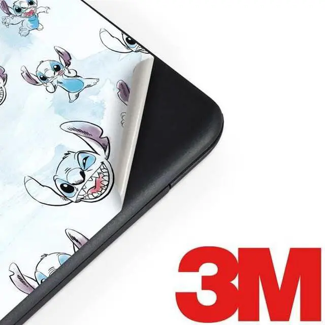 Alt view image 3 of 4 - Decal Laptop Skin Compatible with Chromebook 14 G5 - Officially Licensed Disney Lilo and Stitch Pattern Design