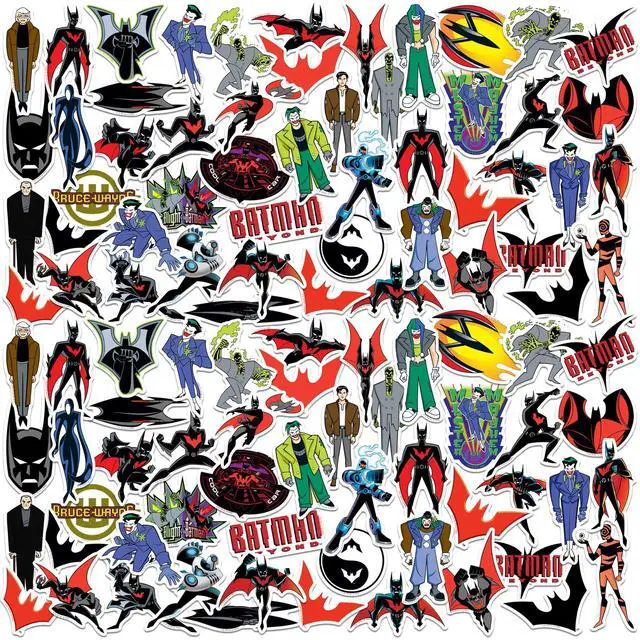 Main image of Batman Beyond 200 Vinyl Stickers Waterproof Die-Cut Decals Laptop Scrapbook