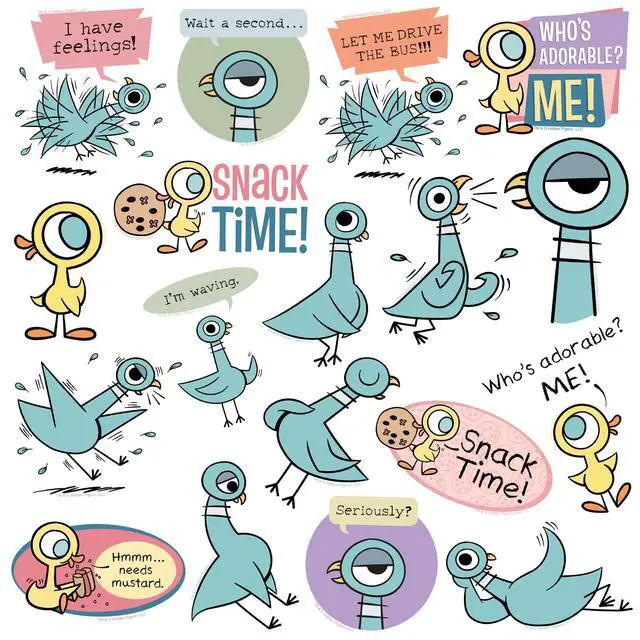 Alt view image 4 of 6 - Hidden Pigeon 100 Vinyl Stickers Waterproof Die-Cut Decals Laptop Scrapbook