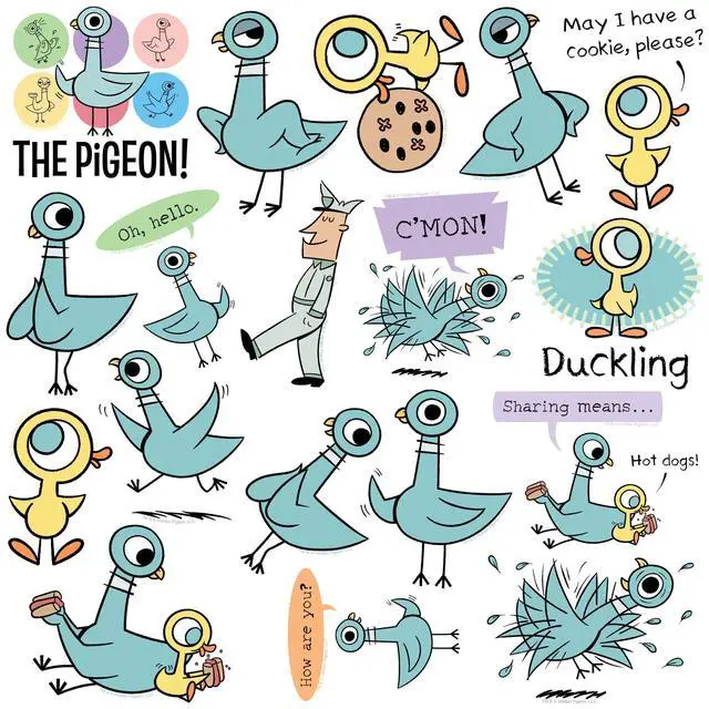 Alt view image 3 of 6 - Hidden Pigeon 100 Vinyl Stickers Waterproof Die-Cut Decals Laptop Scrapbook