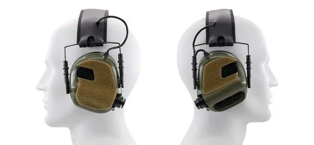 Alt view image 3 of 3 - Hook & Loop Deck Set Compatible with Opsmen Earmor M31 & M32 Electronic Headset