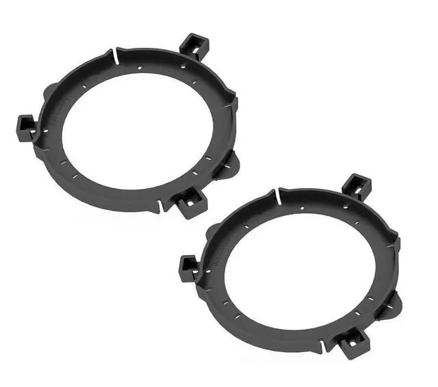 Alt view image 2 of 3 - Universal Car 5 1/4" - 6 1/2" Speaker Audio Adapter Extender for Chevrolet/Dodge/Chrysler