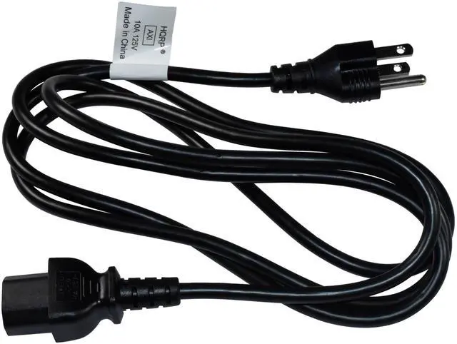 Main image of 6ft AC Power Cord Compatible with Wolf Gas Range GR304 Mains Cable, Black