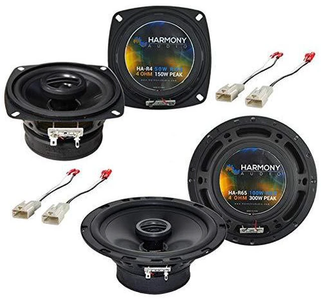 Main image of Speaker Package Fits Toyota 4Runner 1996-2000 with Harness | Complete factory system upgrade kit, plug-and-play wiring, clear crisp sound, direct OEM replacement, easy DIY install