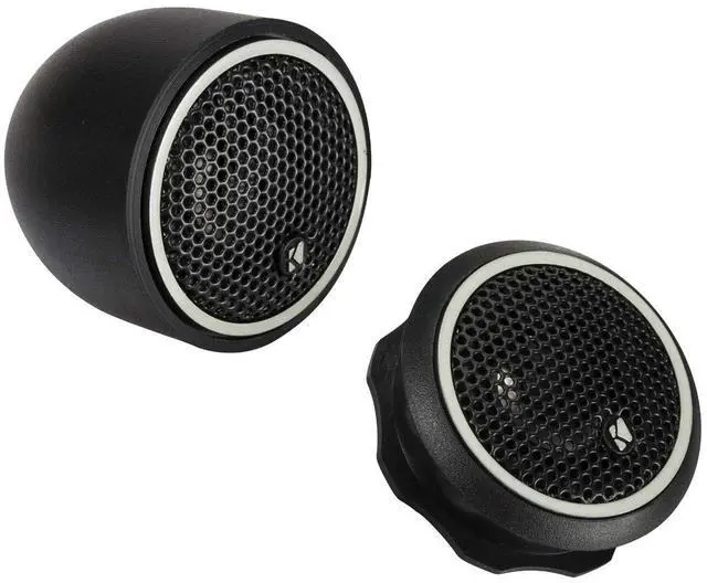 Main image of 46CST204 3/4" Titanium Tweeters Pair 4 Ohm Fits 2015-2019 Ford F-150 | 3/4 inch factory dash car speaker upgrade bundle, truck stereo sound improvement, high frequency dome set, easy oem install