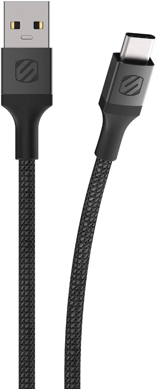 Main image of CAB4-SP Strikeline Premium 15W USB to Type-C Charge & Sync Braided Cable 4-ft. Space Gray