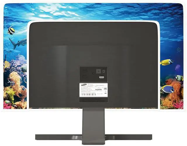 Alt view image 5 of 7 - Underwater Waterproof Screen TV Cover 45,46,47,48 Inch Ocean Undersea Life Tropical Fish Turtle Coral Design Television Covers Dust-Proof Anti-Scratch Protective Cover for LED LCD OLED TVs
